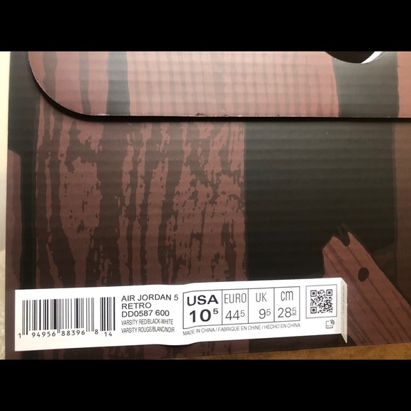 ⚠️SOLD⚠️Air Jordan 5 Retro “Raging Bull” - Picture 9 of 10